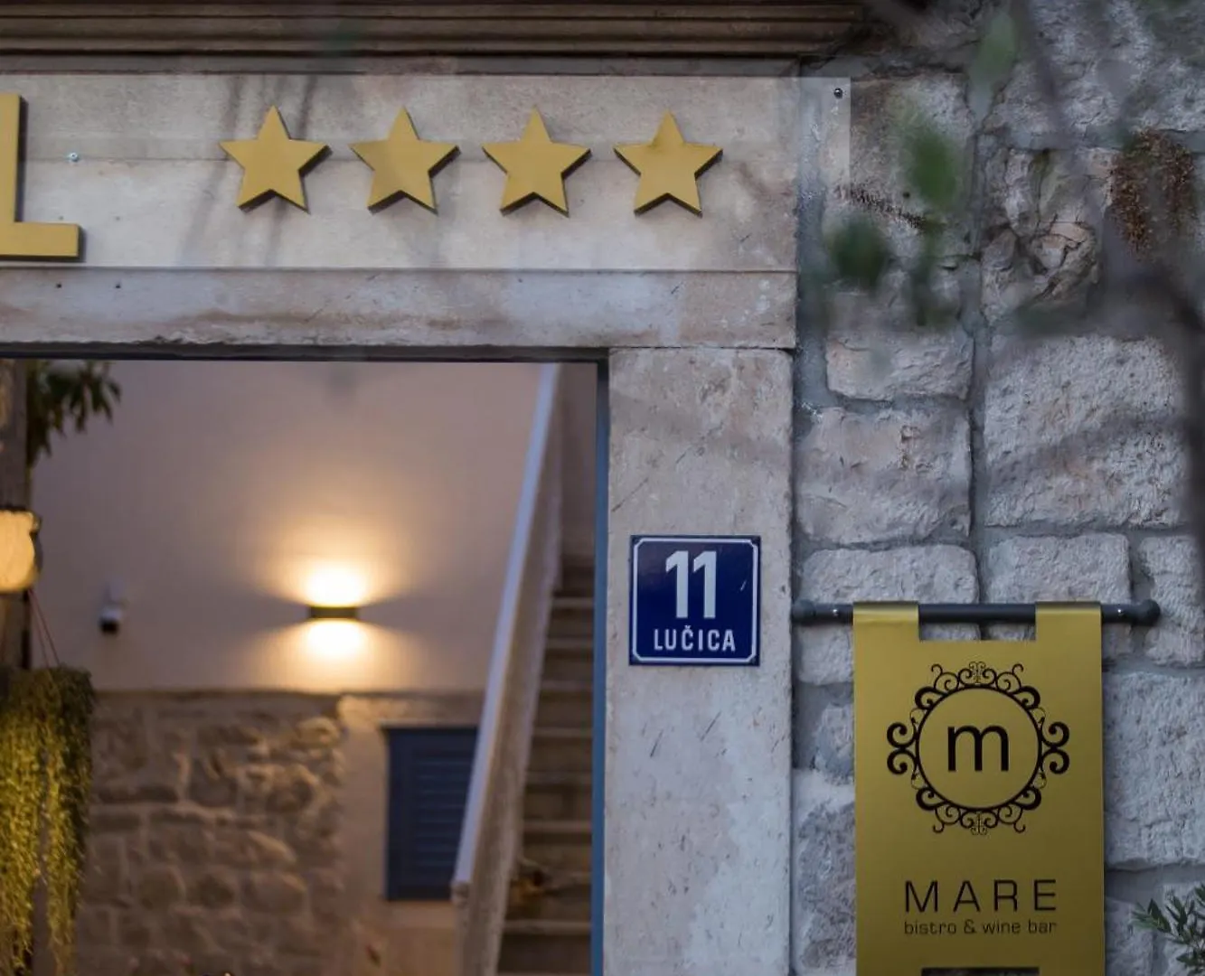 Bifora Heritage Hotel Trogir Chorvatsko
